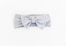 Load image into Gallery viewer, Bamboo Headband in heathered grey. Comes in one size 0-12 months