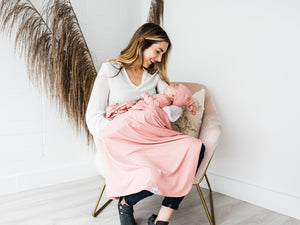 Bamboo Blanket - Ash Rose
