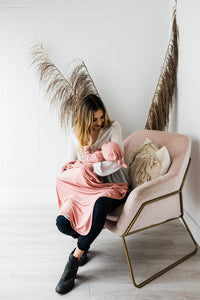 Bamboo Blanket - Ash Rose