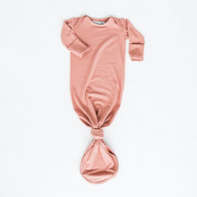 Load image into Gallery viewer, ash rose pink knotted gown