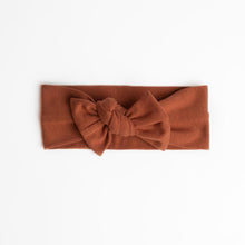Load image into Gallery viewer, Rust Top knot headband